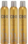 CHI Pachet 3 x Spray de Styling cu Keratina - CHI Farouk Keratin Flex Finish Hairspray 284 gr