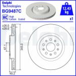 DELPHI Disc frana DELPHI BG9487C - automobilus