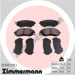 ZIMMERMANN set placute frana, frana disc ZIMMERMANN 25760.170. 1 (25760.170.1)