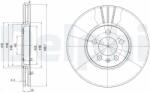 DELPHI Disc frana DELPHI BG2729 (BG2729) - automobilus