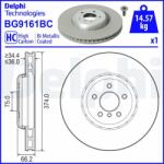 DELPHI Disc frana DELPHI BG9161BC (BG9161BC) - automobilus