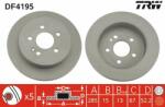 TRW Disc frana TRW DF4195 (DF4195) - automobilus