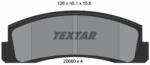 TEXTAR set placute frana, frana disc TEXTAR 2066001 (2066001)