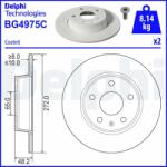 DELPHI Disc frana DELPHI BG4975C (BG4975C) - automobilus
