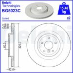 DELPHI Disc frana DELPHI BG5023C (BG5023C) - automobilus