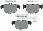 TEXTAR set placute frana, frana disc TEXTAR Q+ 2620603 (2620603)