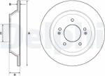 DELPHI Disc frana DELPHI BG4708C