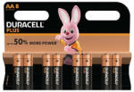 Duracell MN1500B8 Duracell Plus AA Pachet de 8 AA (MN1500B8) Baterii de unica folosinta