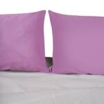 Heinner King Size bed set, 2 colors design, made of 100% cotton, density 144TC. Product dimensions: 2 pillow covers 50x70 cm, duvet cover sheet 200x220 cm, flat sheet 220x240 cm (HR-KGBED144-MOV) - etoc Lenjerie de pat