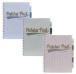 Pukka Pad Spirálfüzet, A4, vonalas, elválasztóval, 100 lap, PUKKA PAD Haze Project Book , vegyes szín (PUP9871) - papirdepo