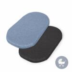 ceba baby matracvédő 73-80 x 30-37 cm 2 db Sötétszürke + Kék (W-844-000-029)