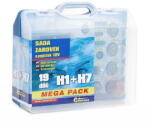 COMPASS MEGA H1+H7+biztosítékok, pót készlet 12V (08517)