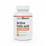 GymBeam - Active Folic Acid (B9-vitamin) 60 kapsz