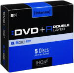 Intenso DVD+DL 8x JC 8, 5GB Intenso 5 pieces (4311245) - pcone