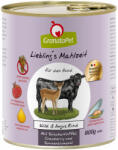 GranataPet Granatapet Liebling's Mahlzeit 6 x 800 g - Vânat și vită Angus