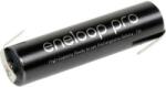 Panasonic Mikro ceruza akkumulátor, forrfüles NiMH ZLF AAA 1.2 V 900 mAh 10.5 mm x 44.5 mm Sanyo XX (powered by eneloop)