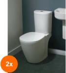 Ideal Standard Set 2 x Capac WC, Ideal Standard Connect, Duroplast Alb, 43 x 36.5 cm (SNI-2xINS-1E712801)