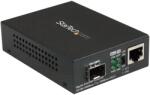 StarTech StarTech. com Multimode / Single Mode Fiber Media Converter - Open SFP Slot - 10/100/1000Mbps RJ45 Port - LFP Supported - IEEE 802.1q Tag VLAN - (MCM1110SFP) - fiber media converter - 10Mb LAN, 100Mb 
