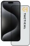 TACTICAL Glass Shield Sticlă 5D pentru Apple iPhone 15 Pro Max Negru