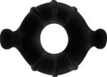 Shots Toys Péniszgyűrű Gummy Ring - medium, fekete