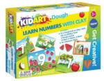 Kid Art Kid Art: Játékos számtanulás gyurmázással 300g - 3 színű (DBN-123)