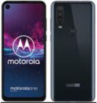 Motorola 5S58C15588 Gyári akkufedél hátlap - burkolati elem Motorola One Action, Kék (5S58C15588)
