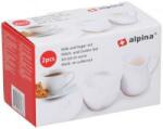  Alpina Cukortartó és tejkiöntő szett 2 db kerámia fehér 871125208538 (871125208538)