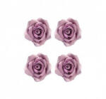 Decora Decor Zahar - Trandafiri Lila O 3.5 cm, 30 buc (500043)