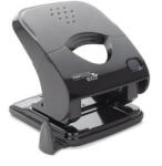 Rapesco Lyukasztó, kétlyukú, 40 lap, könnyített lyukasztás, antibakteriális, RAPESCO "ECO X5", fekete (1525) - bestoffice