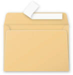 Clairefontaine Boríték Clairefontaine Pollen LC/6 szilikonos karamell (5486C)