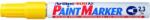  Marker cu vopsea ARTLINE 400XF, corp metalic, varf rotund 2.3mm - galben