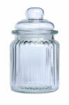Hobbiverzum Bordázott üvegtégely fedővel - 200 ml