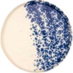 LE COQ PORCELAINE Farfurie întinsă Le COQ Phobos 26, 5 cm, albă-albastră