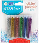 STARPAK Csillámpor vegyes színek, 6 db-os (STK-266322) - mesescuccok