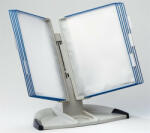DJOIS Bemutatótábla tartó, asztali, A4, 10 férőhelyes, DJOIS "Design", kék (TF734301) - onlinepapirbolt