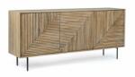 Bizzotto Comoda lemn mango maro 3 usi Darsey 184x45x83.4 cm (0746873) Comoda