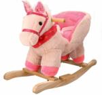 Adam Toys Rocking Horse-Unicorn Adam Toys cu sunet - roz Balansoar calut