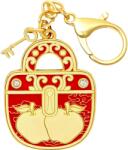  Breloc Lacătele Armoniei, remediu feng shui de impacare, metal calitate