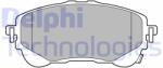 DELPHI LP3609 Set placute frana, frana disc