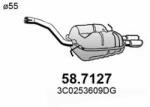 ASSO Toba esapament finala ASSO 58.7127 (58.7127) - automobilus