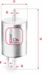 SOFIMA filtru combustibil SOFIMA S 1831 B (S 1831 B) - automobilus