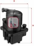 SOFIMA filtru combustibil SOFIMA S 4087 NR (S 4087 NR) - automobilus