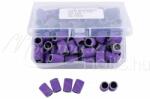 MoonbasaNails Csiszoló gyűrű 100 db #240 Lila