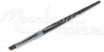 MoonbasaNails Ferde ecset lapos Z031-4 fekete