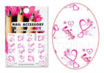 MoonbasaNails 3D Akril hatású matrica BLE-1323 Love