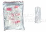MoonbasaNails Műköröm Nail tip csomag 500db #016-R Porcelán sablon - Raszteres