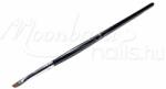MoonbasaNails Ferde ecset lapos Z031-2 Fekete