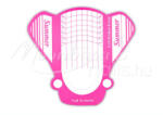 MoonbasaNails Műköröm sablon 50 db #004 Summer pink