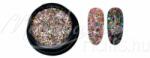 MoonbasaNails Glitter páva #02 Alizarin