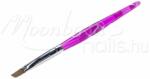 MoonbasaNails Zselé ecset lapos Z002-8 lila